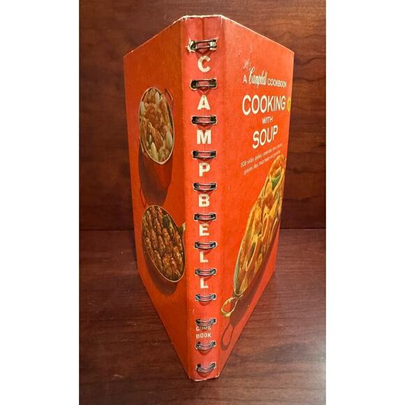 1976 Vintage Campbell Cookbook Cooking with Soup Recipes Spiral Binding - Picture 3 of 9